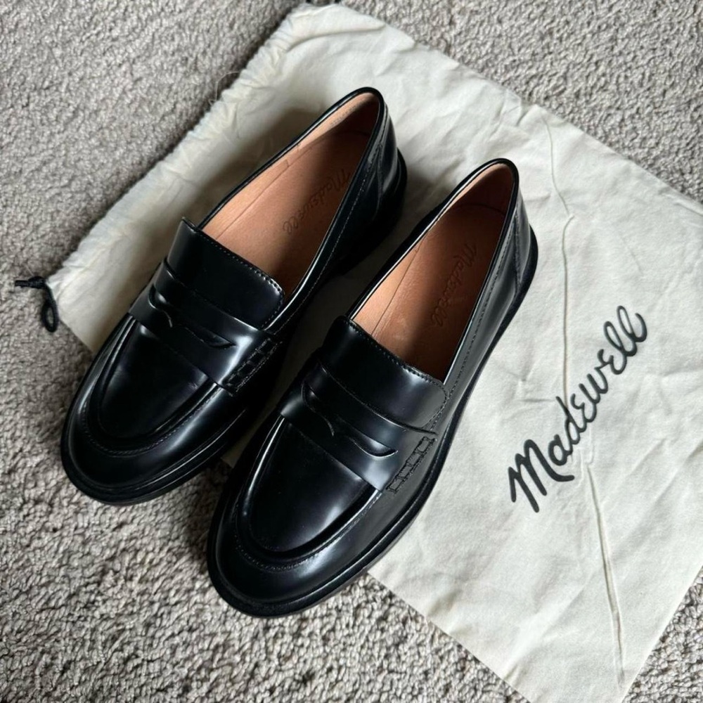 Madewell Black The Vernon Loafer